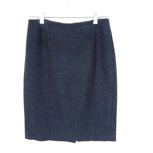 LOFT Petites Charcoal Gray Short Pencil Skirt Mini Size 00P